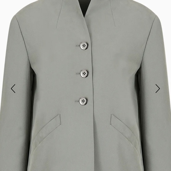 *NWT* Emporio Armani Black Jacket w/Asymmetrical hem - Picture 9 of 16